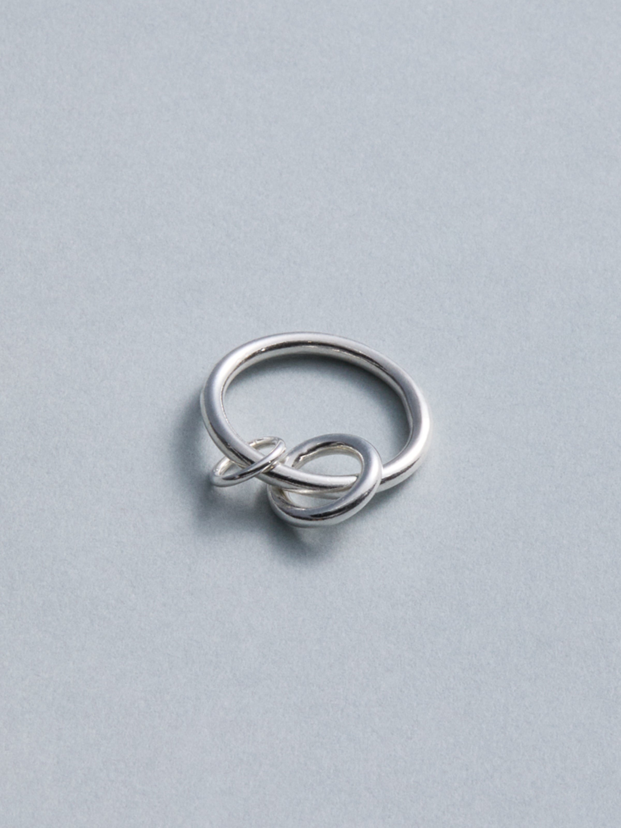 two hoops ring