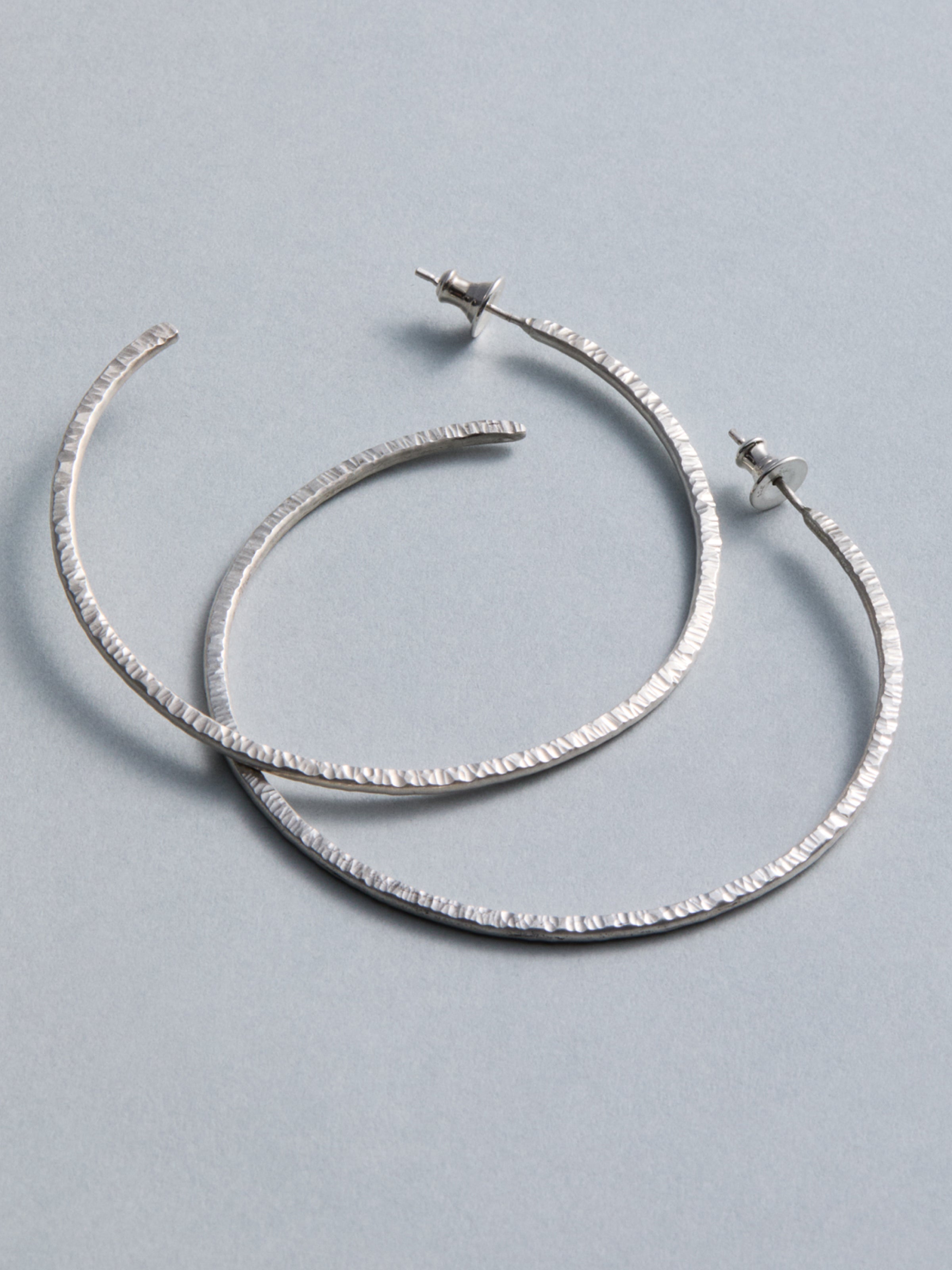 textured hoops