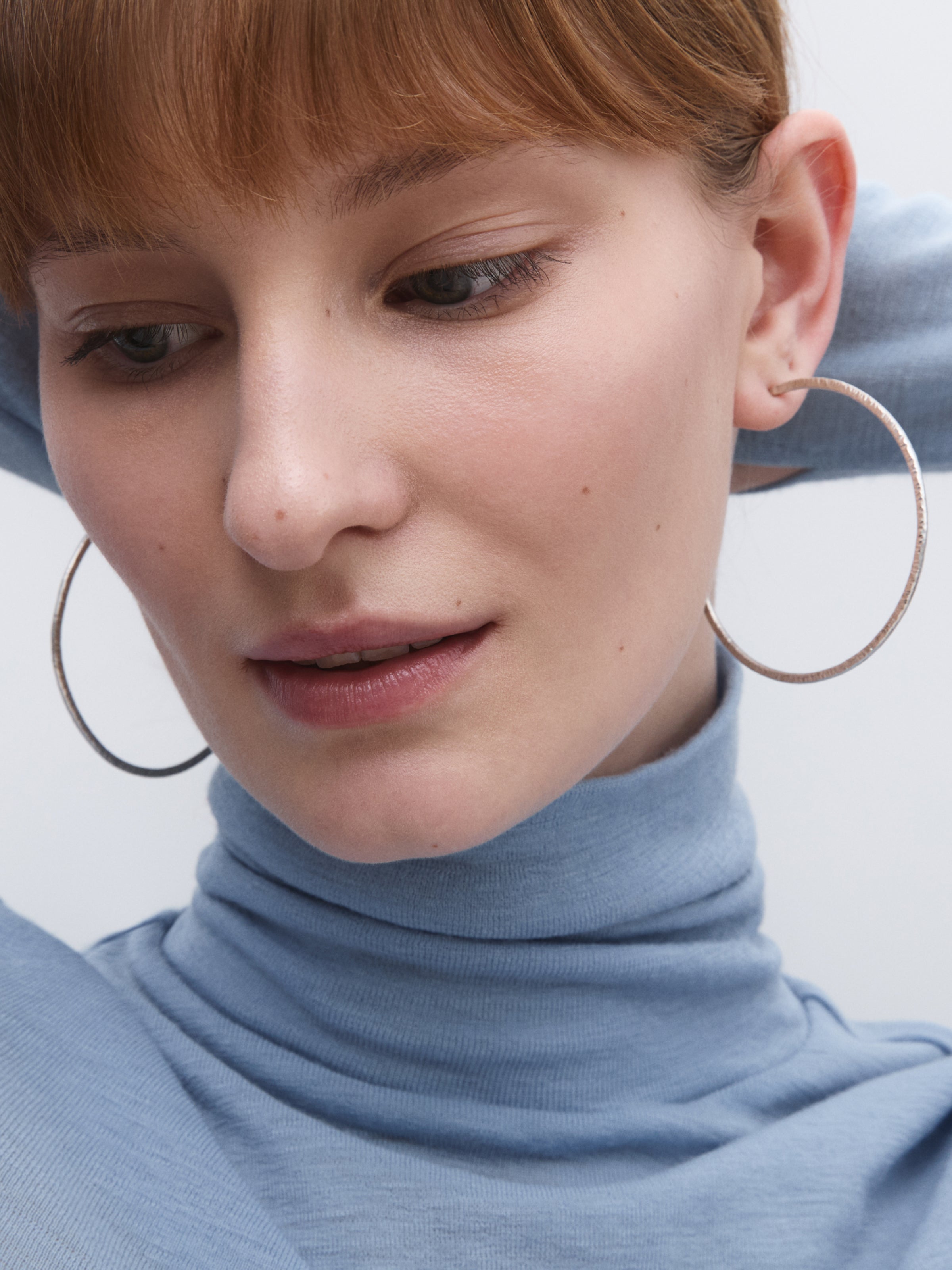 textured hoops